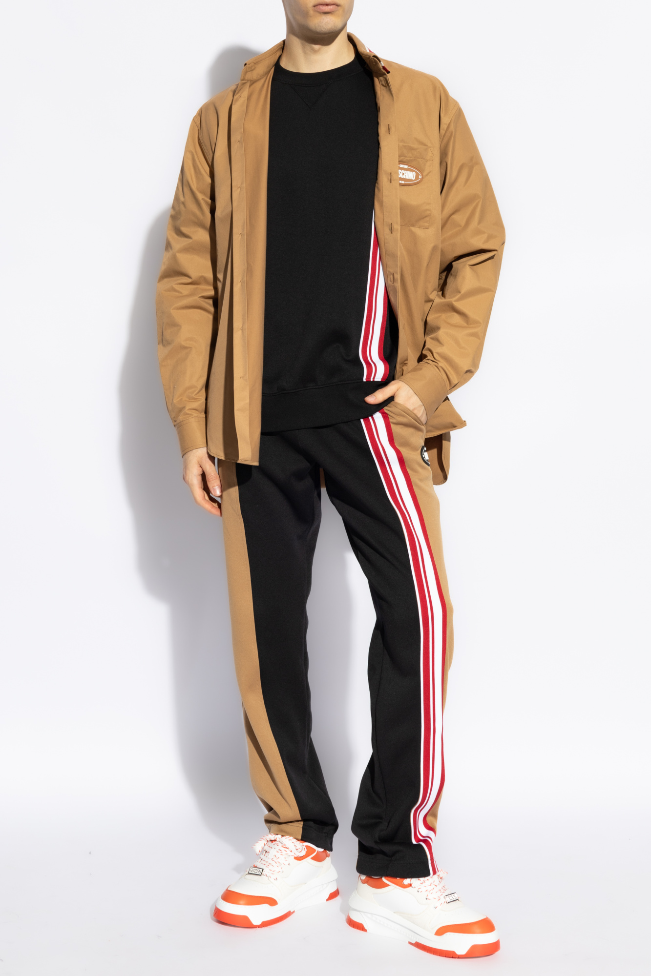Moschino Shirt with logo | Men's Clothing | Vitkac